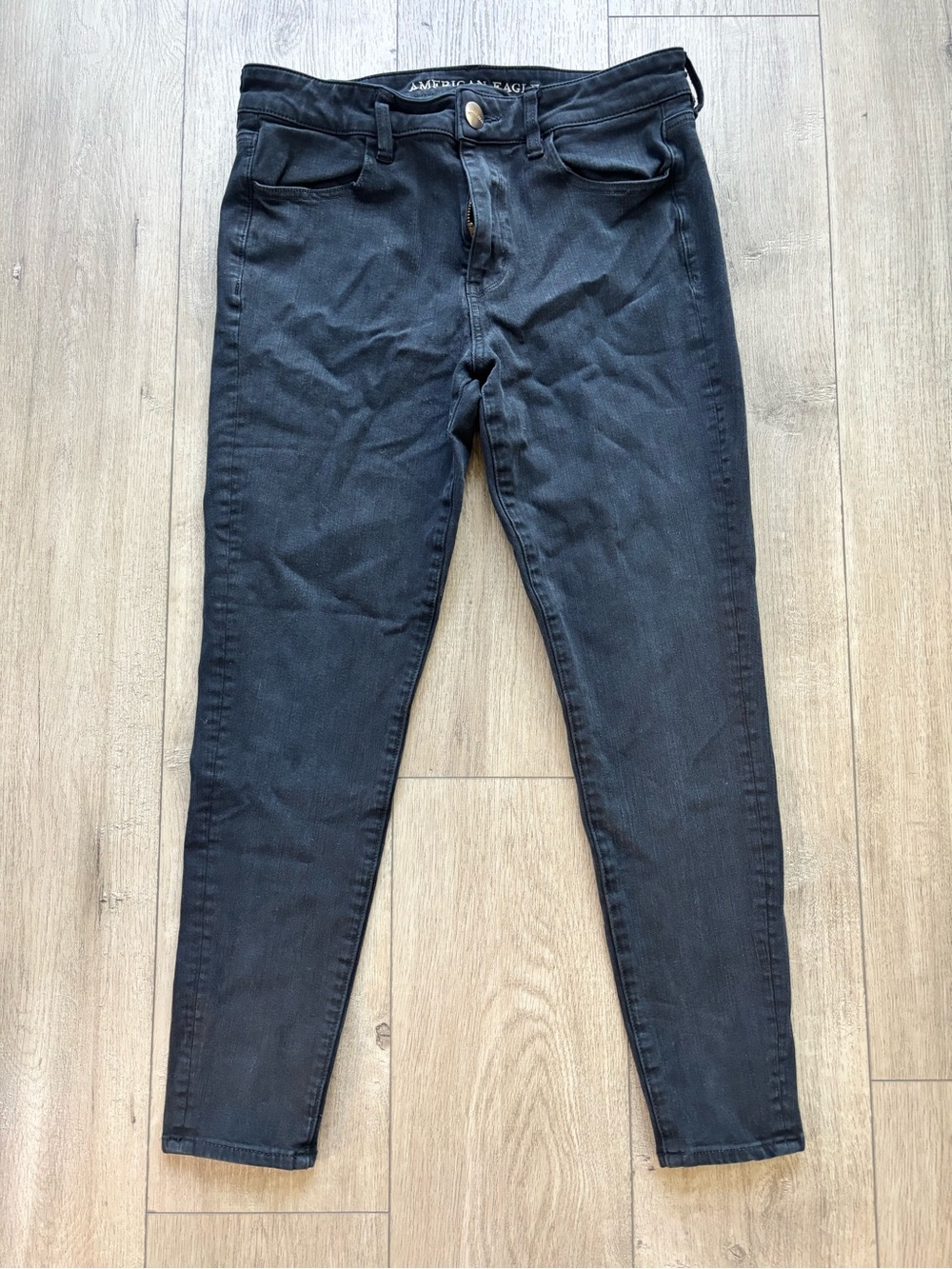 American Eagle Outfitters Black Super Stretch Pants